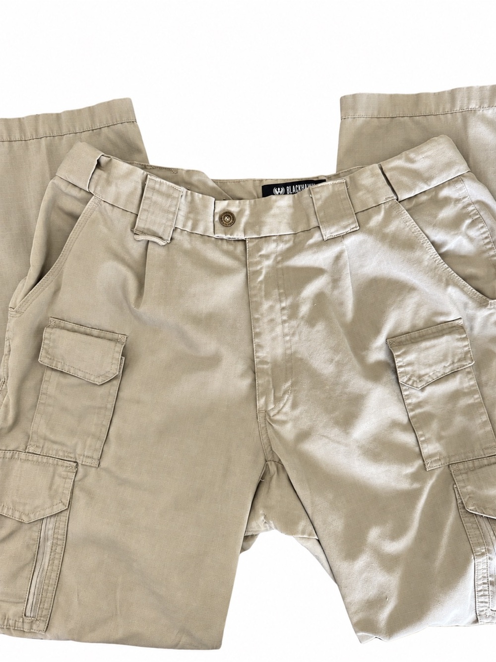 Blackhawk Warrior Wear Mens Tactical Cargo Pants Utility Khaki Ripstop 38x34